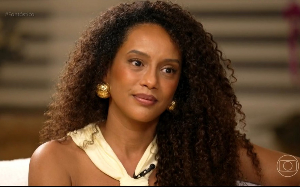 Taís Araújo no 'Fantástico' - Reprodução/Globo