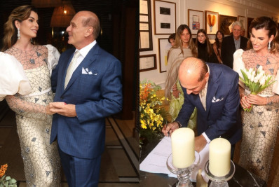 Marcelo de Carvalho, dono da RedeTV!, se casa com influenciadora