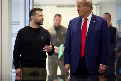 Zelensky tem conversa 'produtiva' com Trump e faz paralelo com cessar-fogo em Gaza