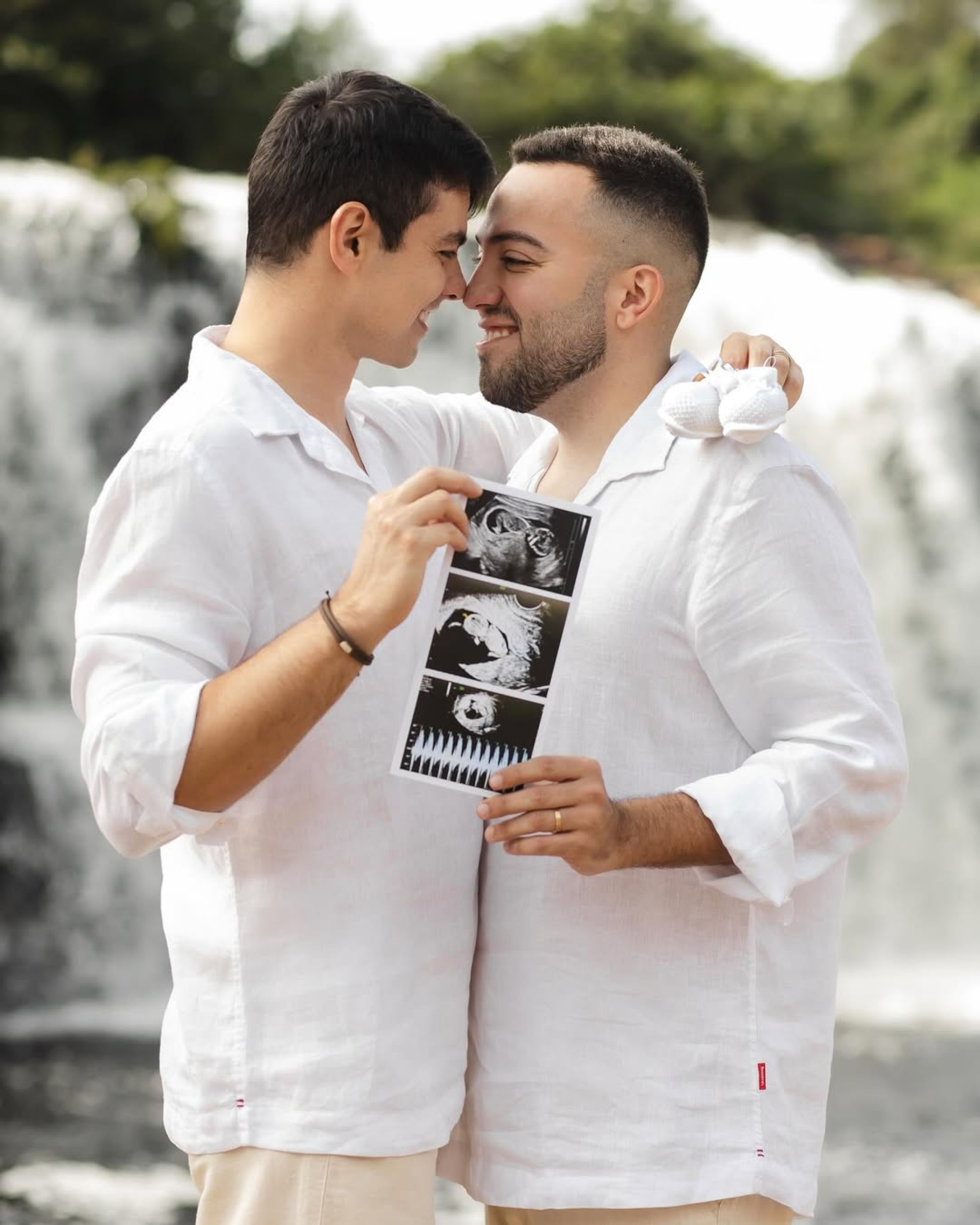 Lucas Rangel e Lucas Bley anunciam que serão pais - Reprodução / Instagram 