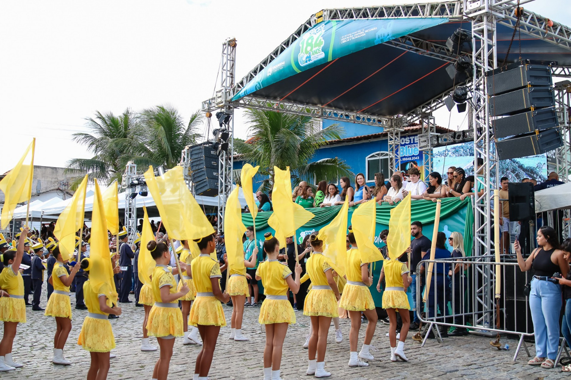 Saquarema deu início à celebração de 184 anos na quinta-feira (8) - Divulgação/Prefeitura de Saquarema