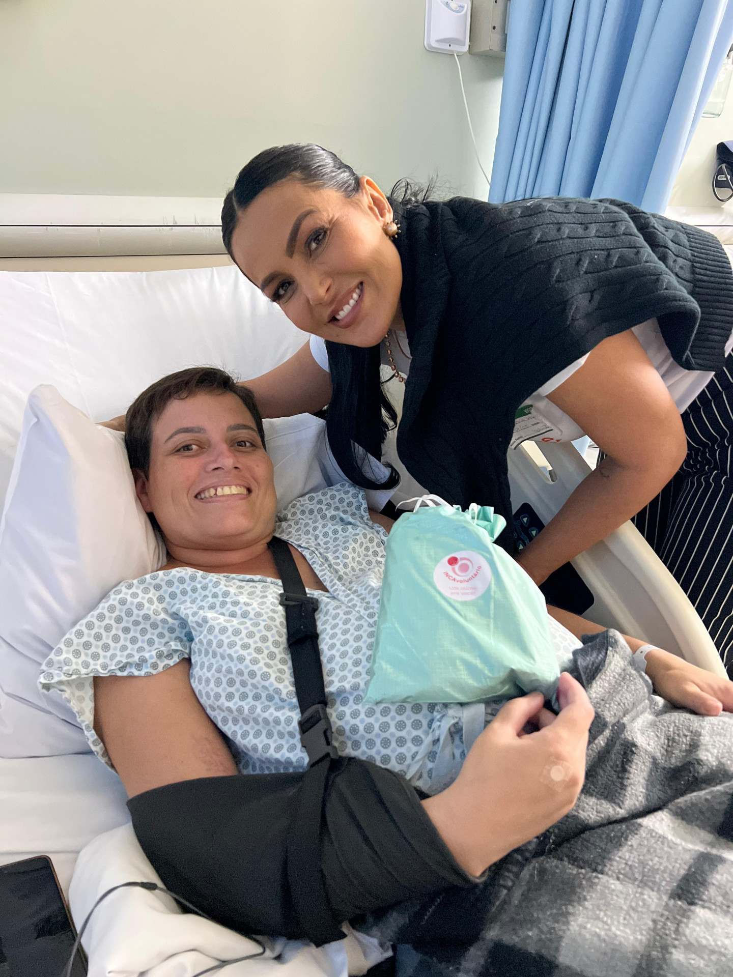 Gleice Kelly, sempre sorridente, falando um pouco sobre sua hist&oacute;ria - Arquivo pessoal