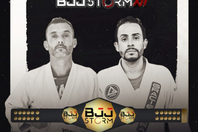 Com superlutas 'mano a mano' e mais atrações, BJJ Storm 12 entra na reta final de inscrições