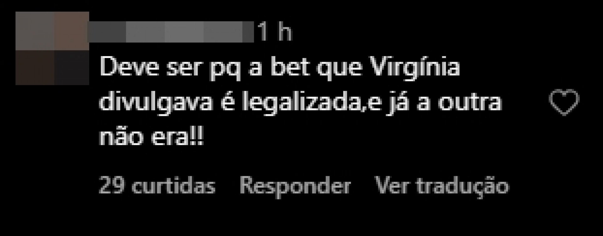 Print tirado de uma página do Instagram - Reprodução/Instagram