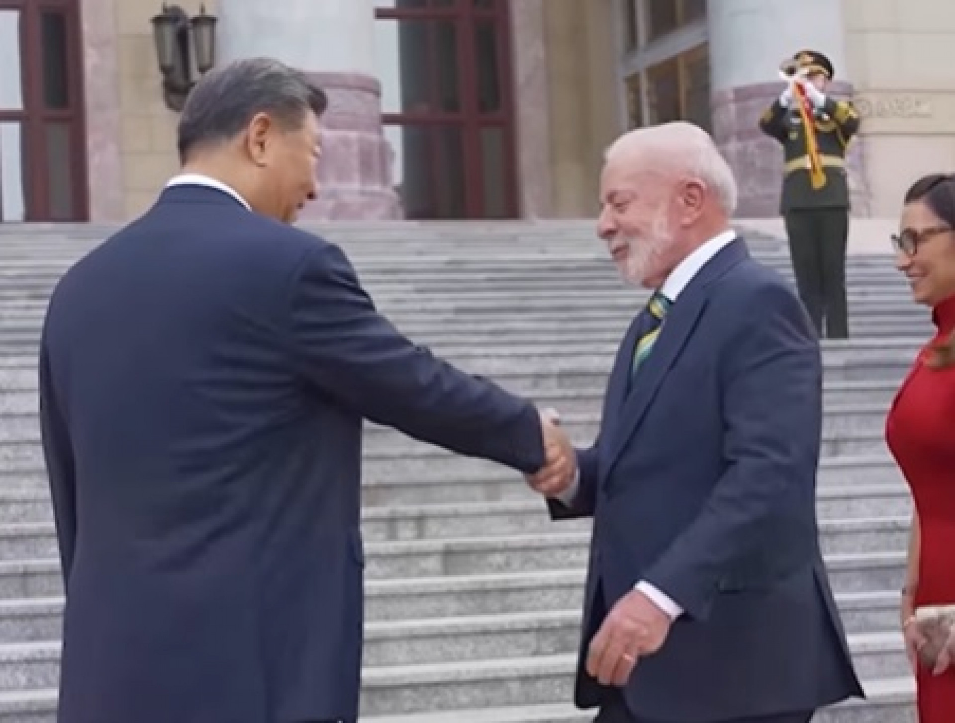 Lula falou da importância da parceria comercial com a China - Reprodução/X