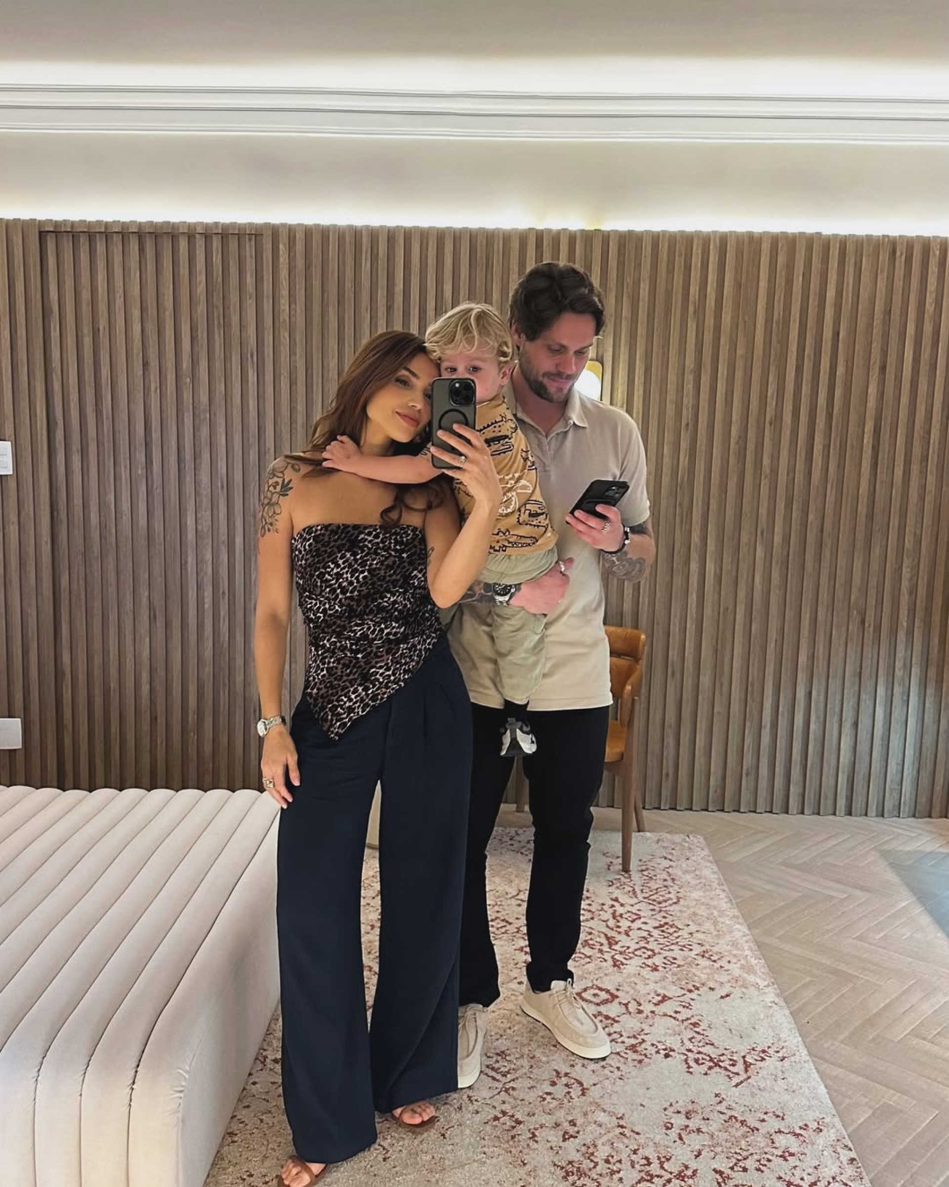 Paula Amorim e Breno Simões são pais de Theo, de 2 anos - Reprodução/Instagram