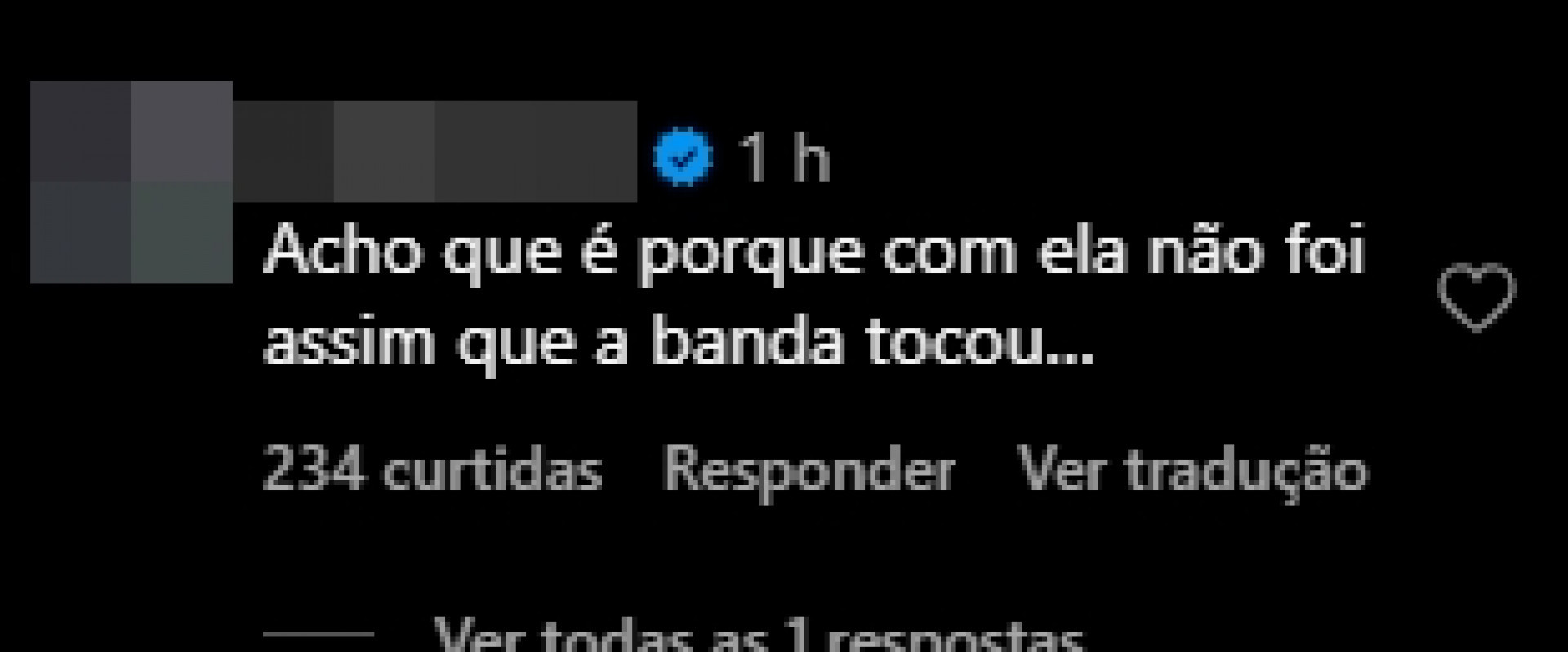 Print tirado de uma página do Instagram - Reprodução/Instagram