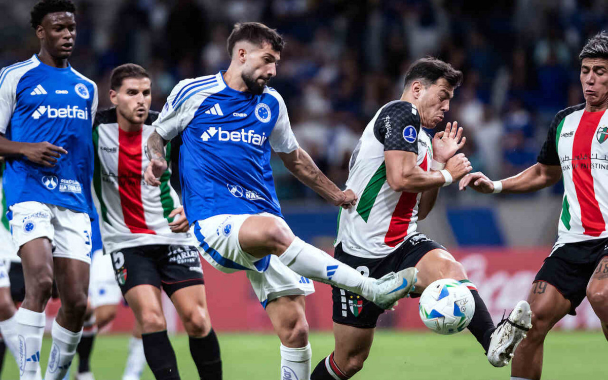 Gabigol marca no fim, e Cruzeiro vence a 1&ordf; na Sul-Americana