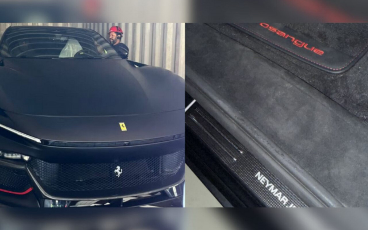 Ferrari e tr&ecirc;s Porsches: Neymar recebe ve&iacute;culos avaliados em mais de R$ 12,5 milh&otilde;es