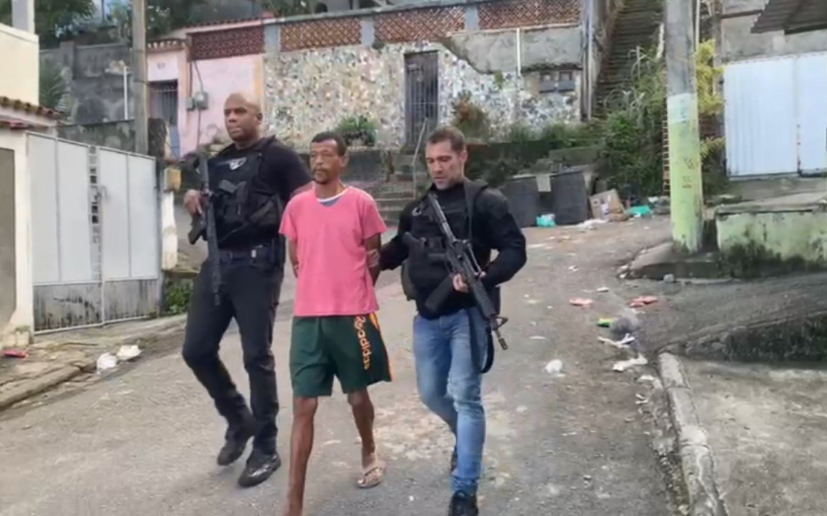 Cláudio da Conceição de Paula foi preso no Morro do Martins, em São Gonçalo