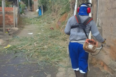 Secretaria de Serviços Públicos intensifica ações de limpeza nos bairros de Três Rios