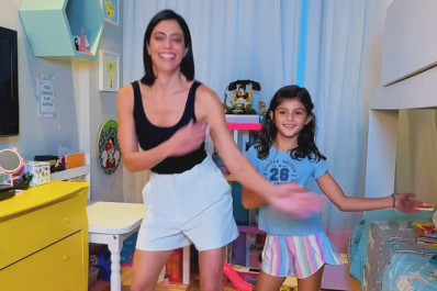 Carol Castro e a filha encantam em vídeo de dança