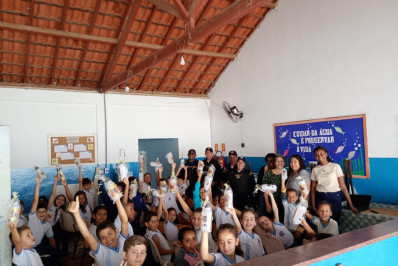 Patrulha Escolar de Quatis inicia ação educativa sobre o mês de prevenção de acidentes no trânsito