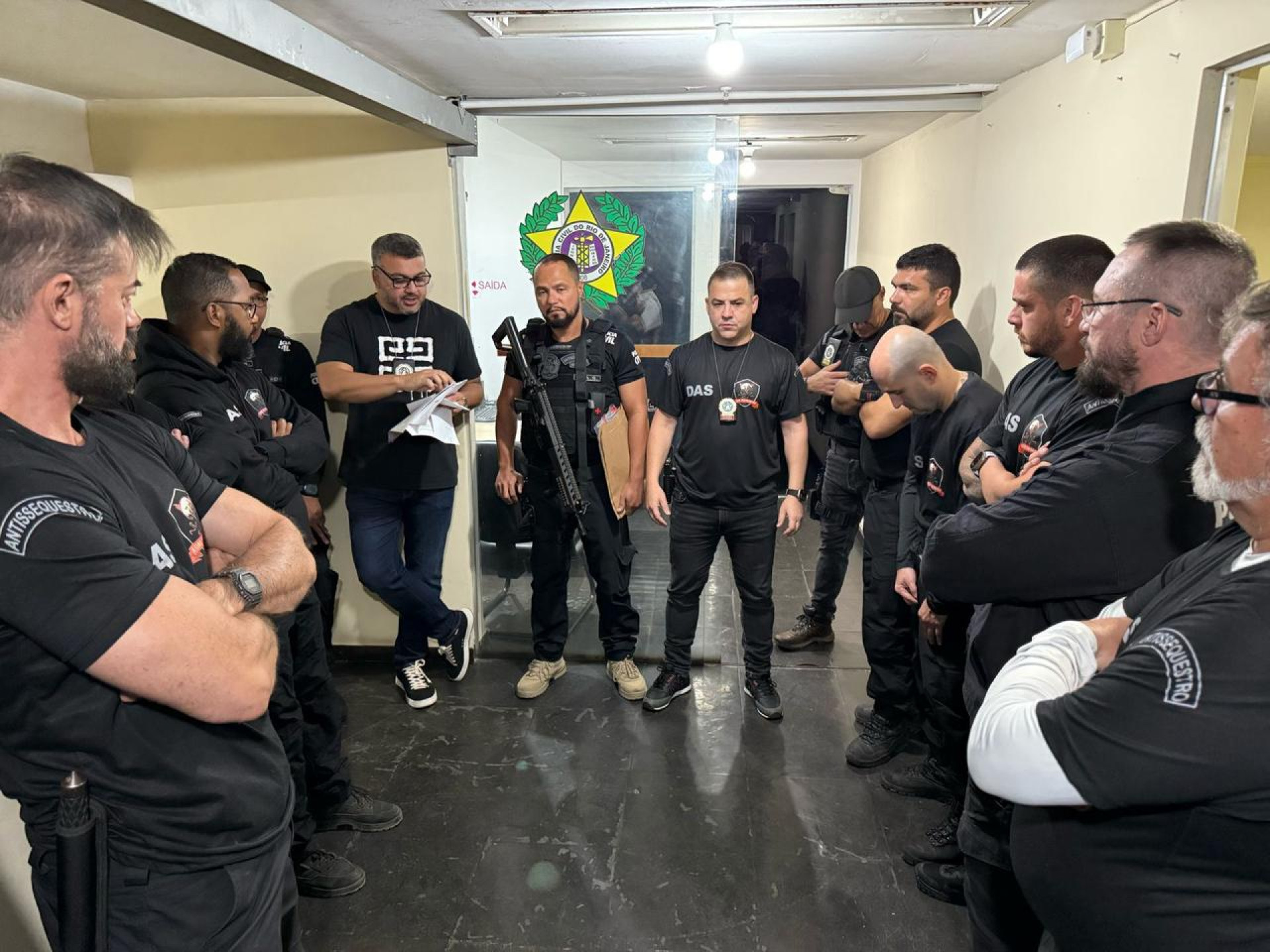 Agentes da DAS atuam em apoio à Civil de Minas - Reprodução