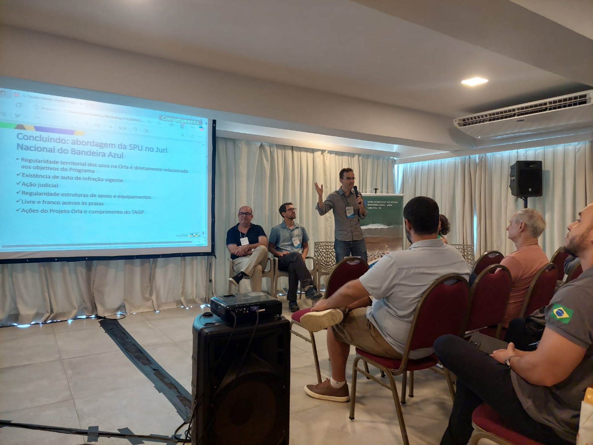 Prefeitura de Saquarema participou do III Encontro Regional e do XVIII Workshop Nacional da Bandeira Azul - Divulgação/Prefeitura de Saquarema