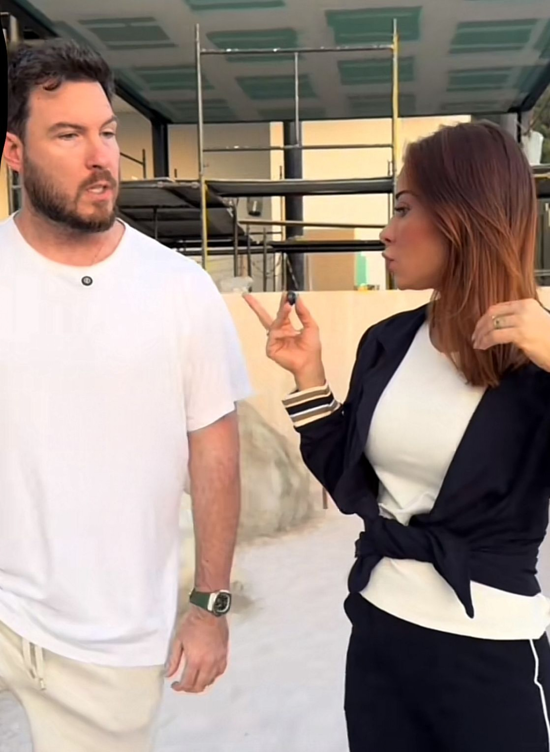 Maíra Cardi e Thiago Nigro revelam lago artificial com ozônio em mansão - reprodução TikTok