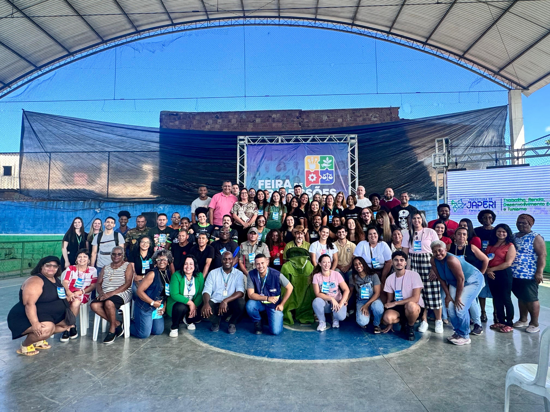 Os estudantes ainda puderam assistir uma apresenta&ccedil;&atilde;o de jazz e visitar estandes de cursos de gradua&ccedil;&atilde;o, preparat&oacute;rios e de idiomas - Divulga&ccedil;&atilde;o / PMJ