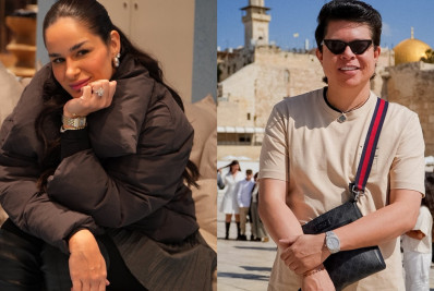 De férias em Dubai, Pâmella Holanda se declara para DJ Ivis: ‘Meu amor’