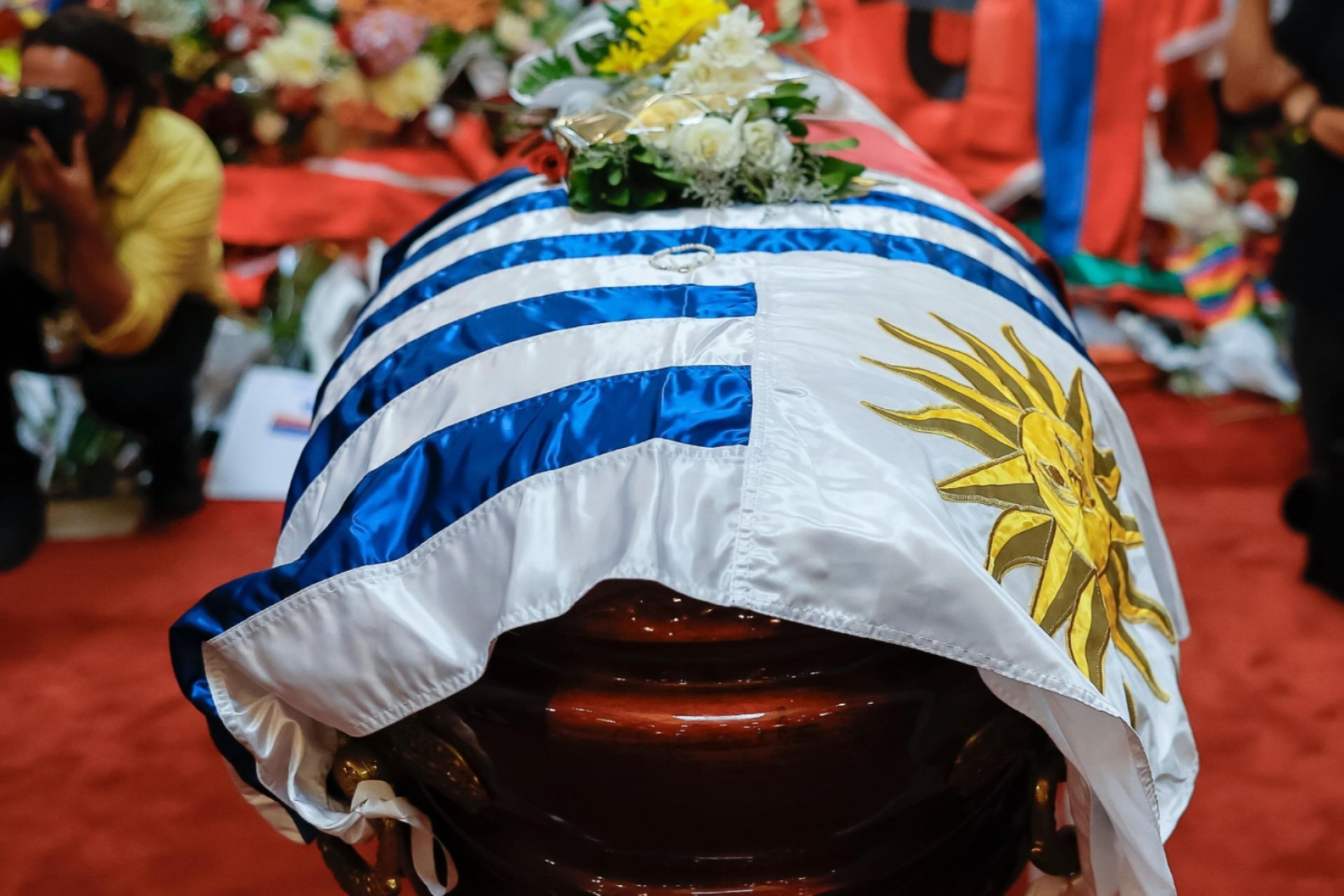 Lula se despede de Mujica em velório no Uruguai - Reprodução Instagram / Ricardo Stuckert