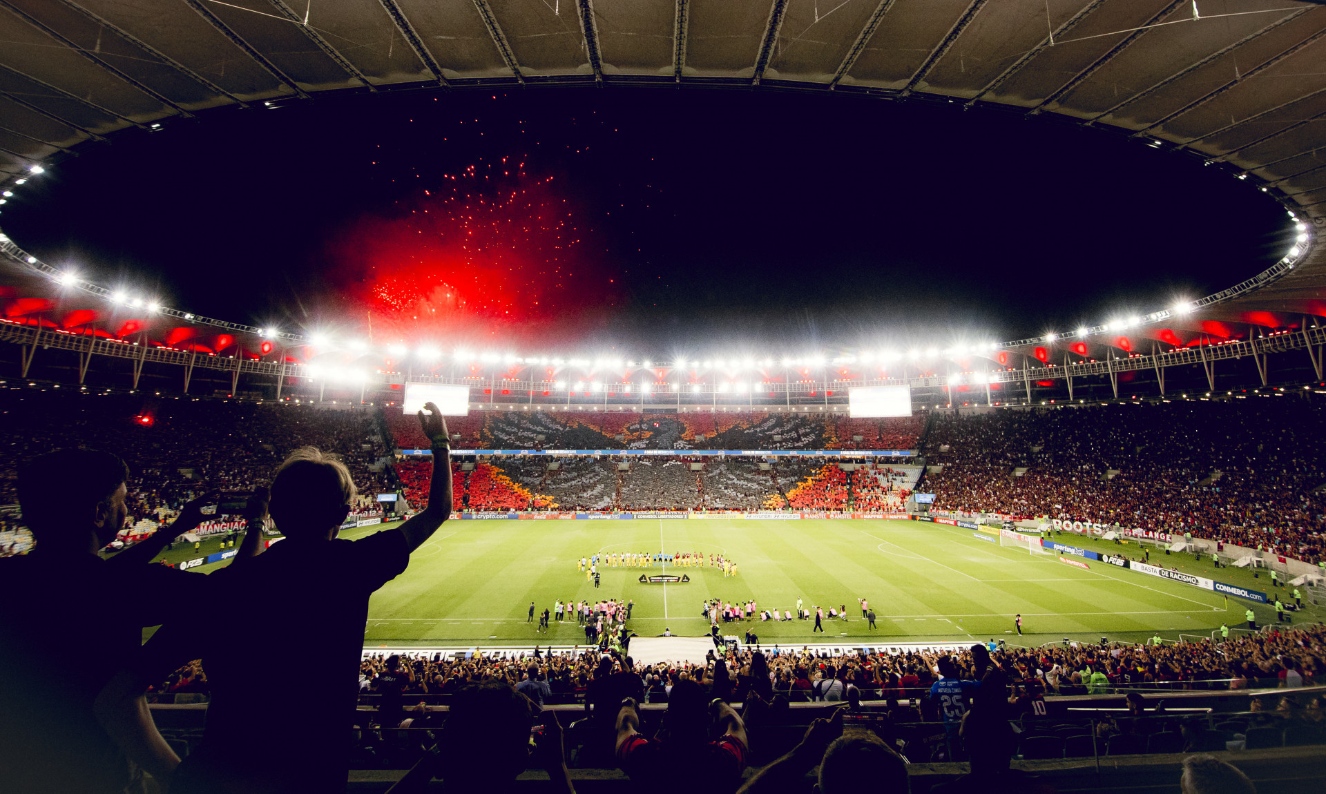 Festa da torcida do Flamengo no Maracanã - Adriano Fontes / Flamengo