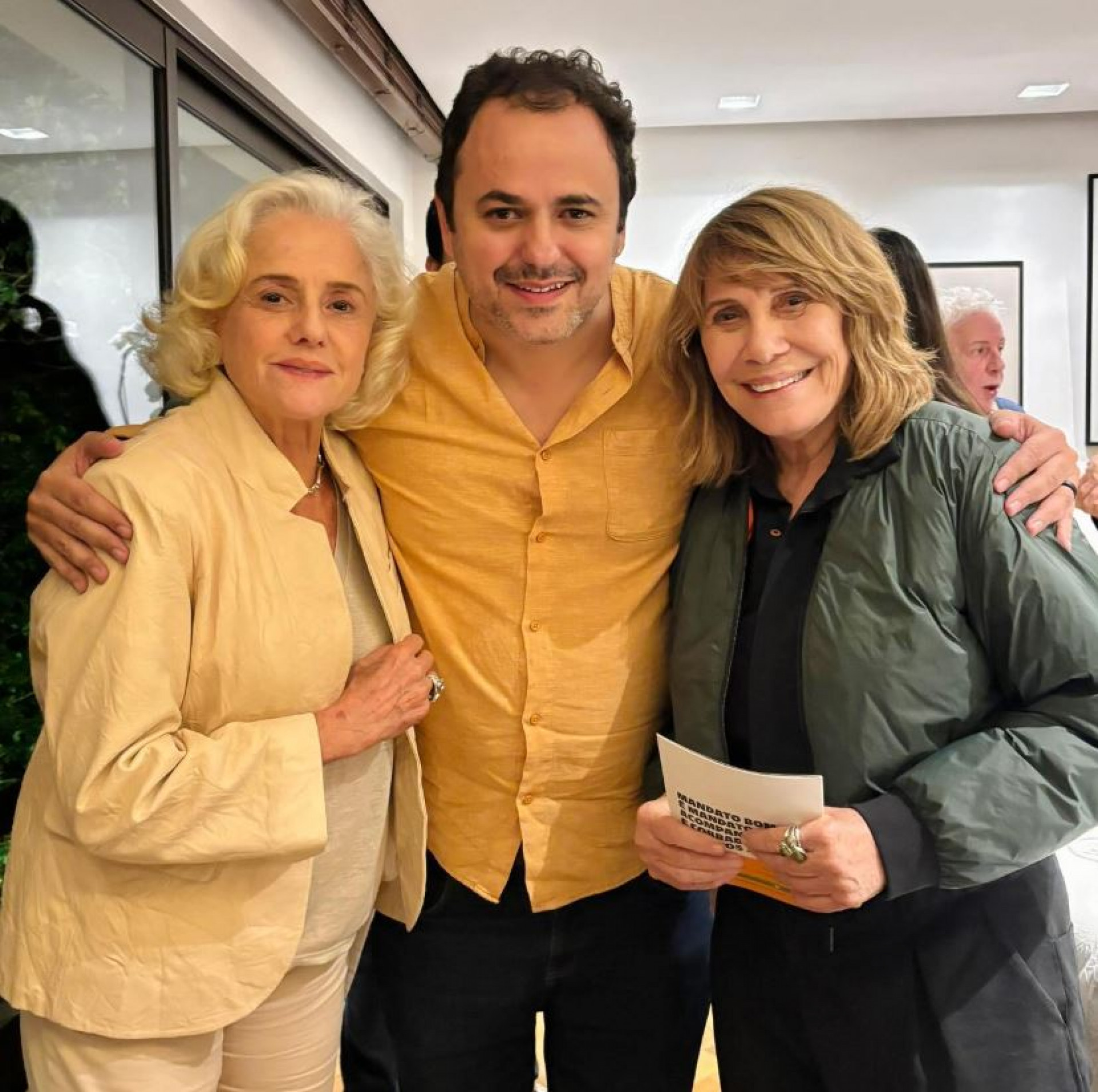 Marieta Severo, Glauber e Renata Sorrah - Reprodução / Instagram