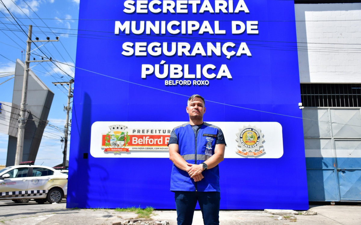 O secretário de Segurança Pública, Aruak Oliveira, acentuou a importância d Guarda Municipal