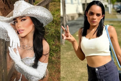 MC Mirella é detonada por beijar outra mulher no 'Rancho do Maia'