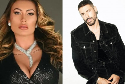 Andressa Urach nega que Cauã Reymond tenha mau-cheiro: 'Recalcada'