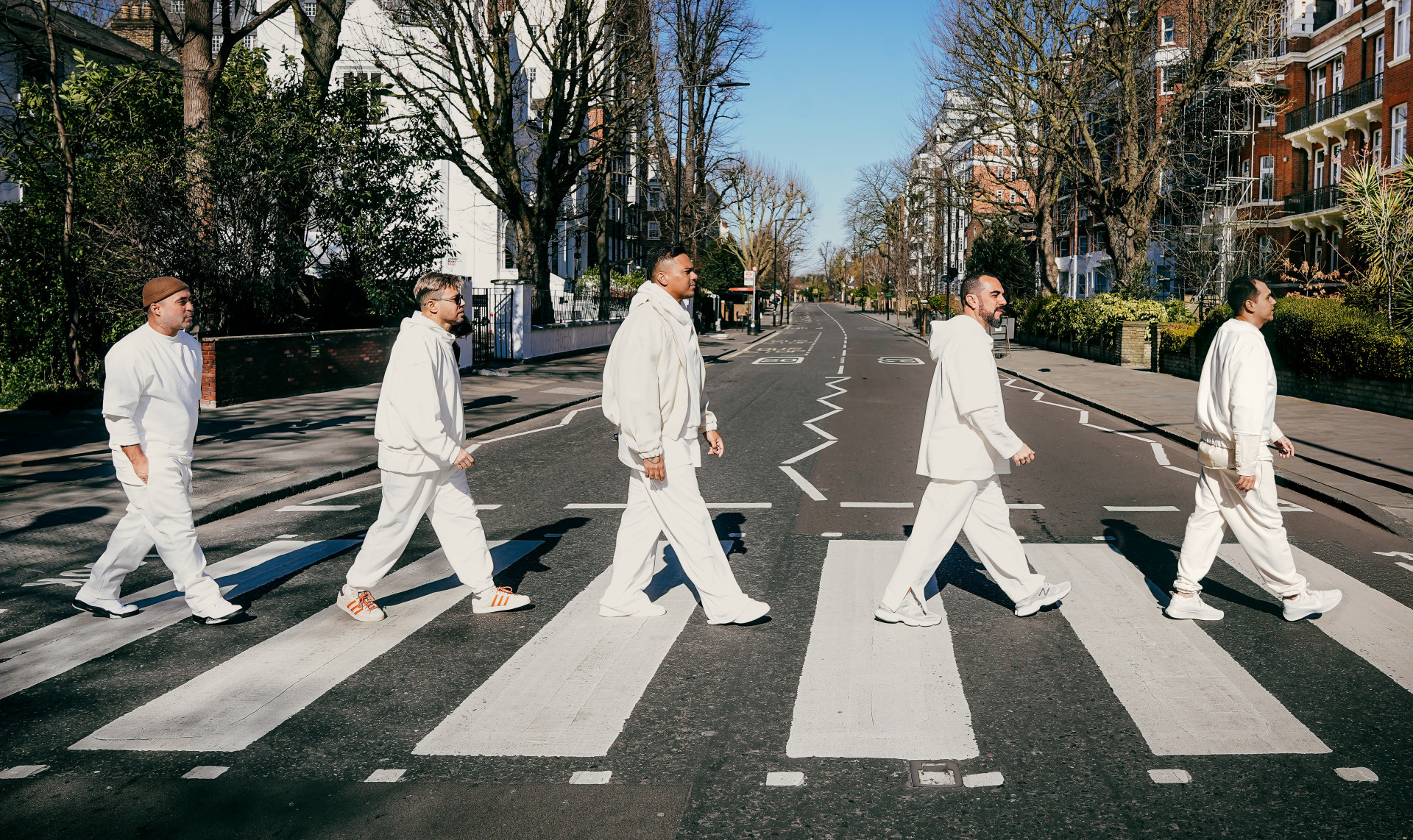 Sorriso Maroto grava audiovisual em Londres - Arthur Rodrigues / Divulgação