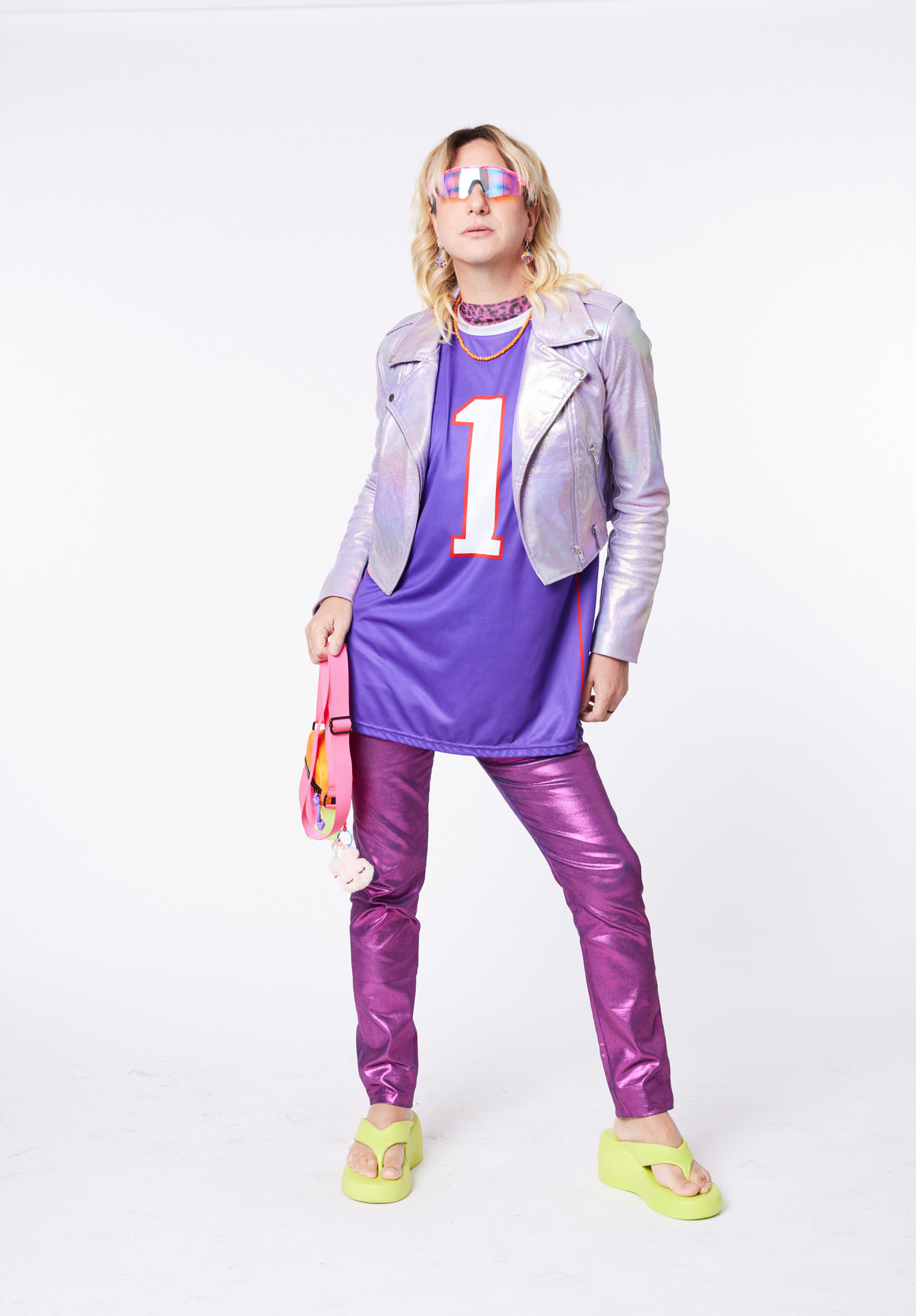 Maico Marrone Jackson (Andy Gercker) em 'Tô de Graça', do Multishow - Divulgação / Ju Coutinho