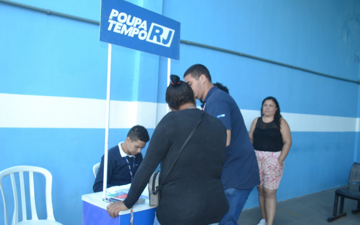 Atendentes do Poupatempo também estiveram presentes