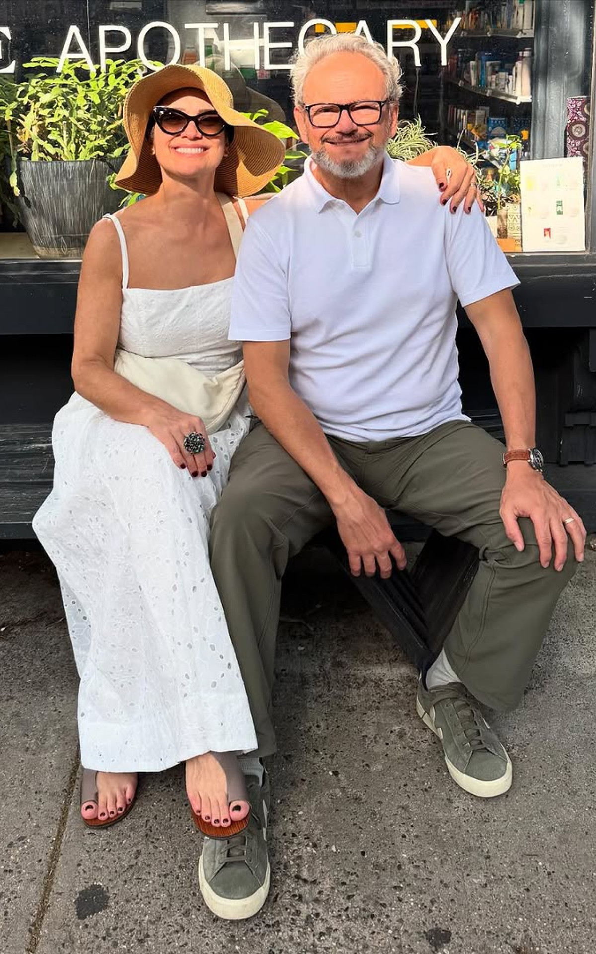 Sandra Annemberg e Ernesto Paglia em Nova York - Reprodução/Instagram