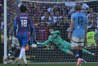Herói do Crystal Palace, goleiro 'sabia que defenderia' pênalti do Manchester City