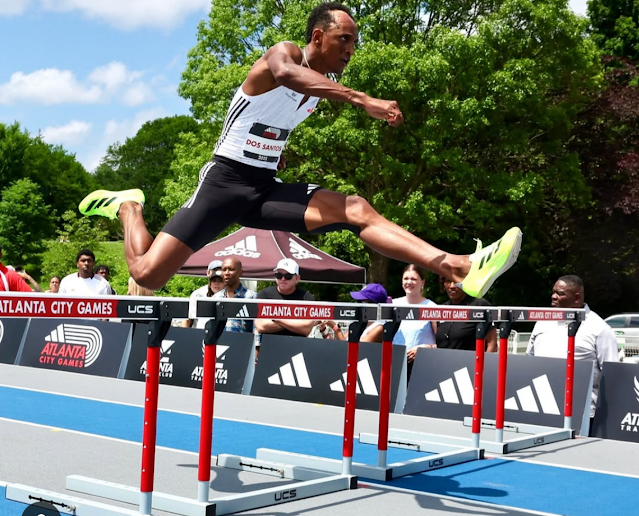 Alison dos Santos faz melhor tempo da história em prova que não é olímpica