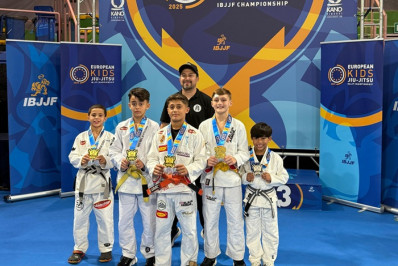 Europeu Kids da IBJJF: White House Jiu-Jitsu brilha com cinco atletas e cinco medalhas