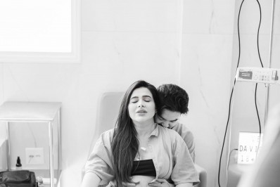 Yudi Tamashiro e Mila Braga anunciam nascimento do primeiro filho, Davi