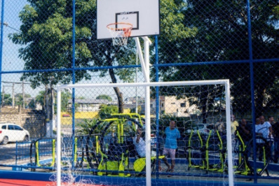 Praça da Amizade, em Jardim Primavera, é revitalizada em Caxias