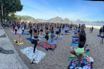 Niterói em Equilíbrio 2025 começa com energia total na Praia de Icaraí