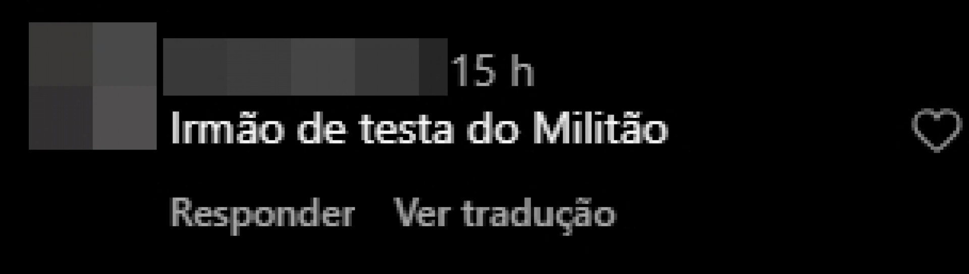 Print tirado de uma página do Instagram - Reprodução/Instagram