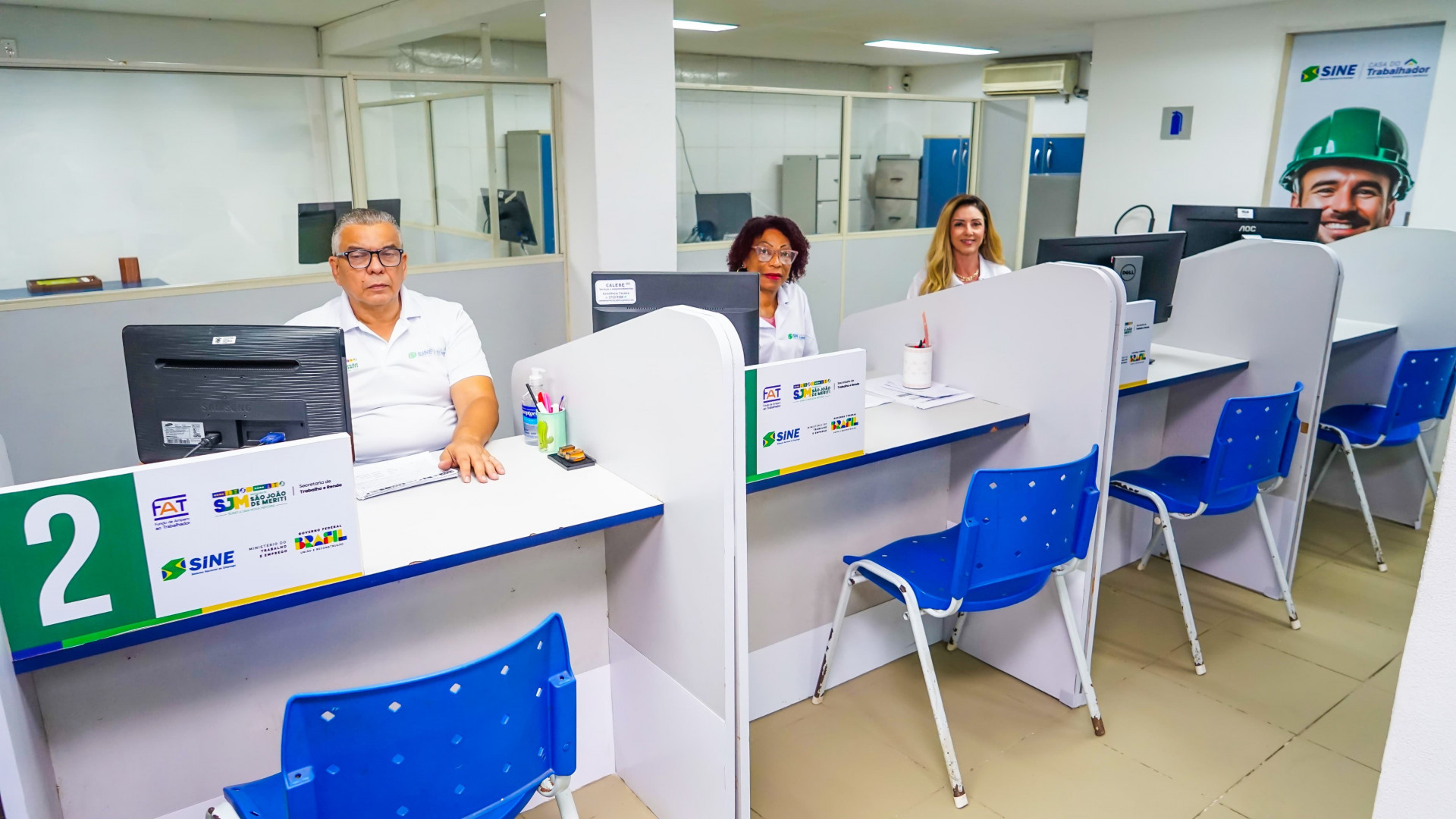 A Casa do Trabalhador visa facilitar o acesso dos meritienses ao mercado de trabalho formal - Gilberto Rocha/ PMSJM