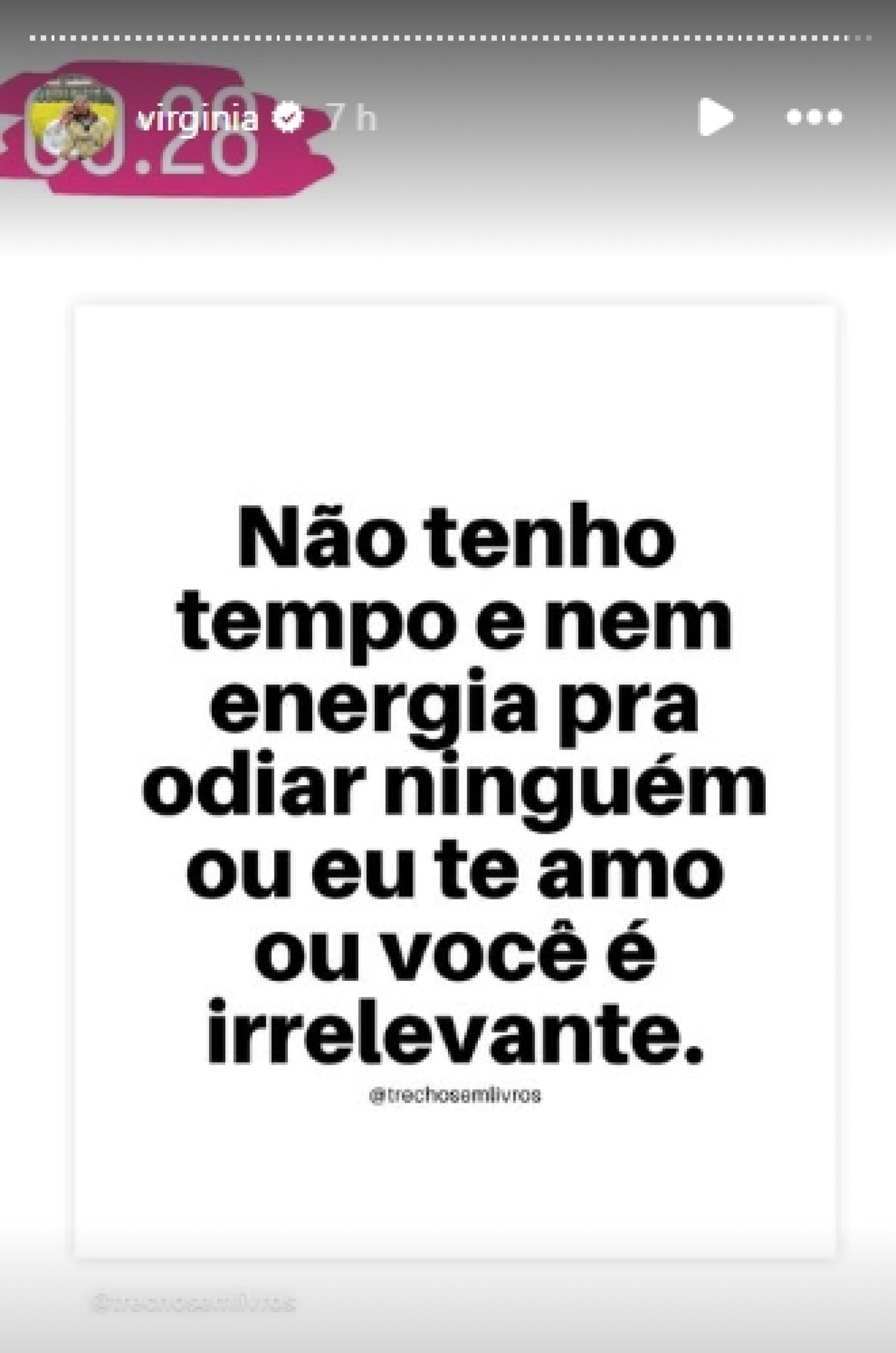 Print tirados de páginas do Instagram - Reprodução/Instagram