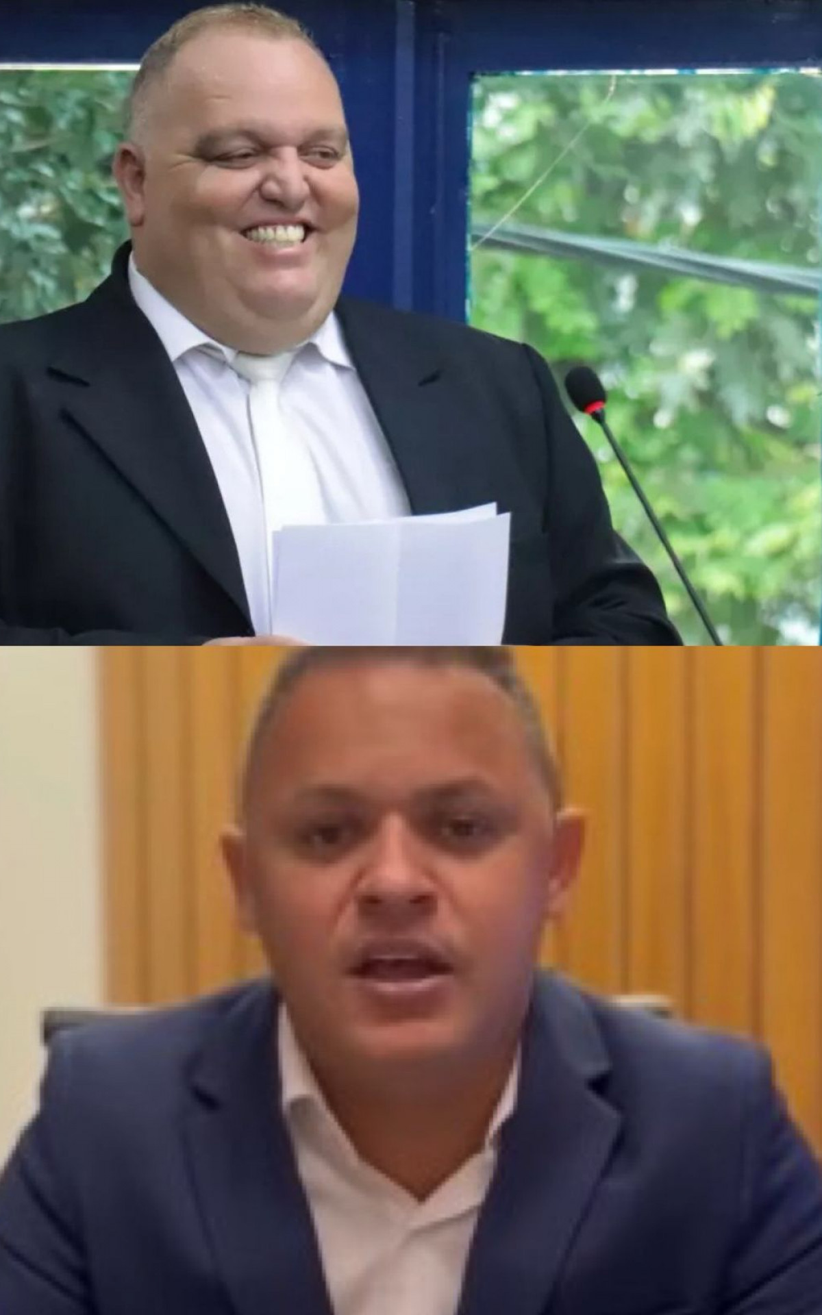 Vereador Andr&eacute; Jacar&eacute; e o vereador Jackson Souza (PODE)  - Reprodu&ccedil;&atilde;o 