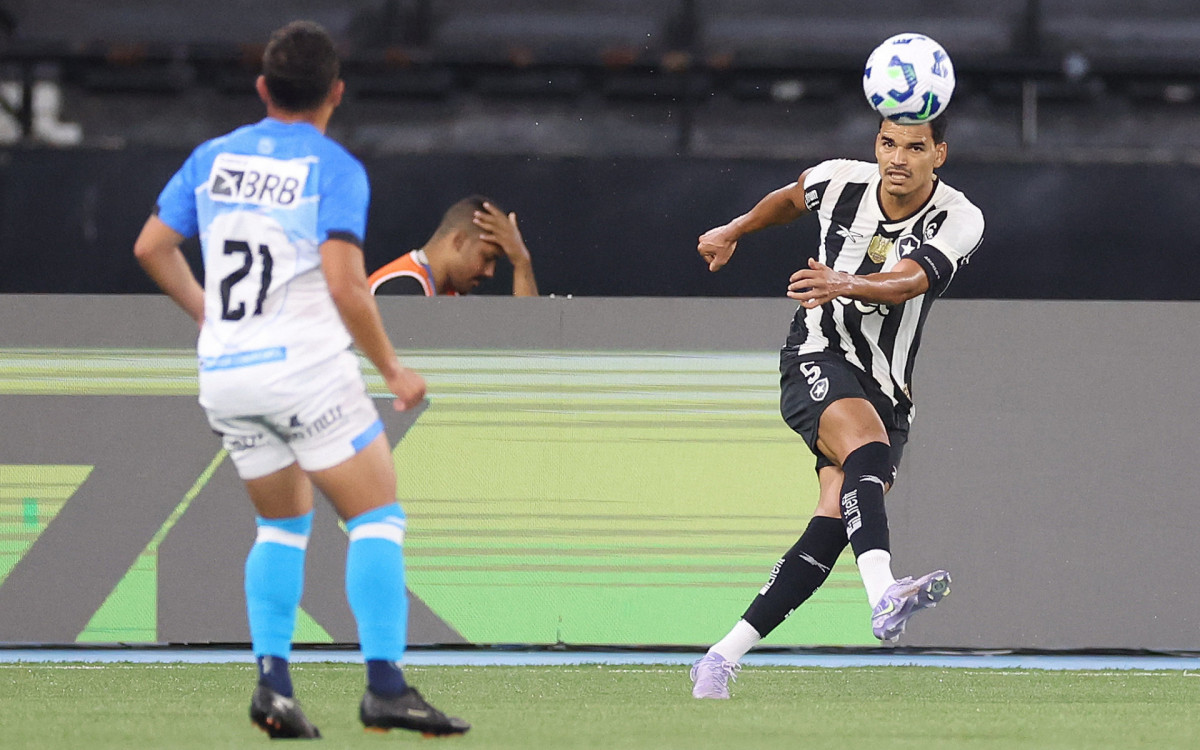 Danilo Barbosa no jogo contra o Capital-DF