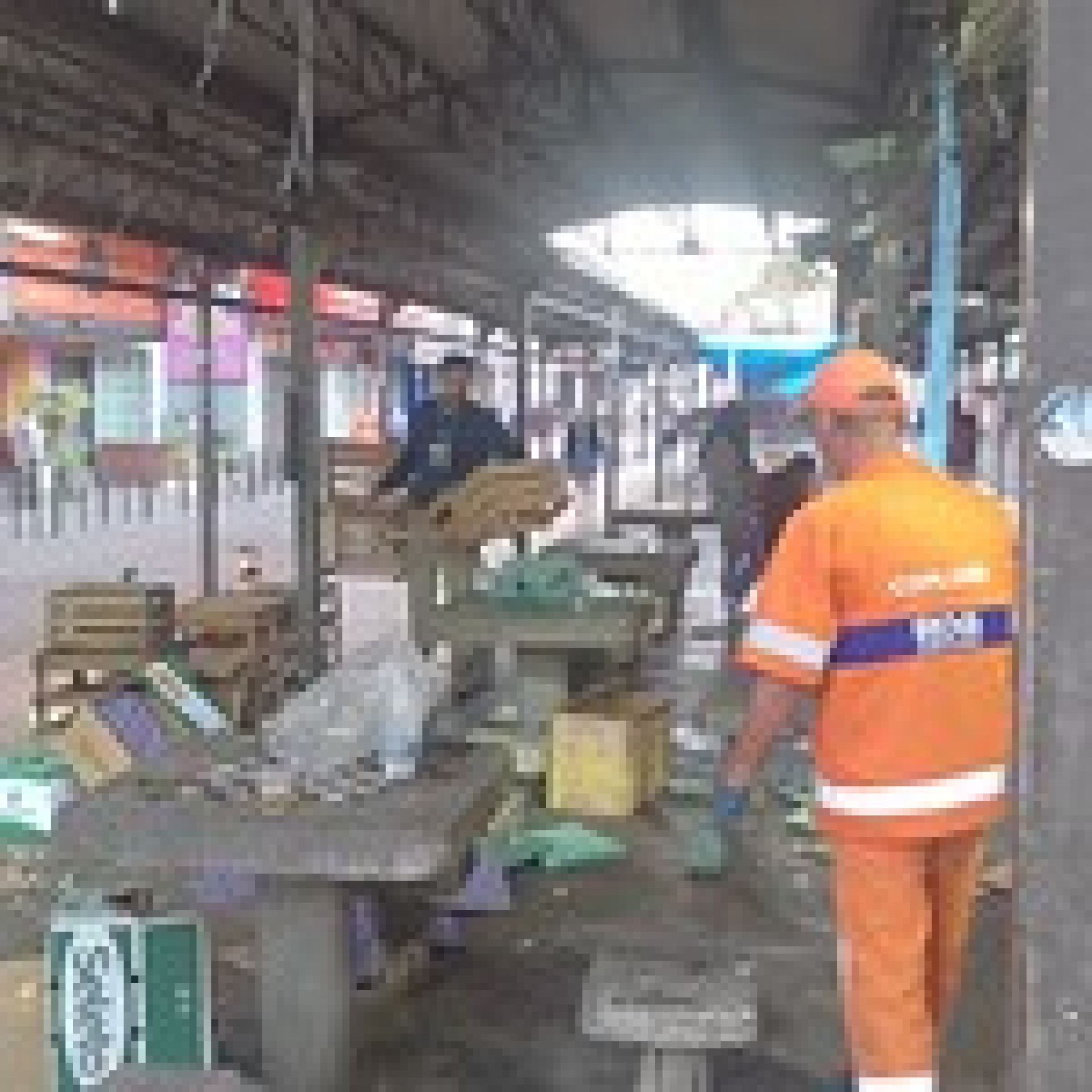 Operação da SEOP no Calçadão de Bangu