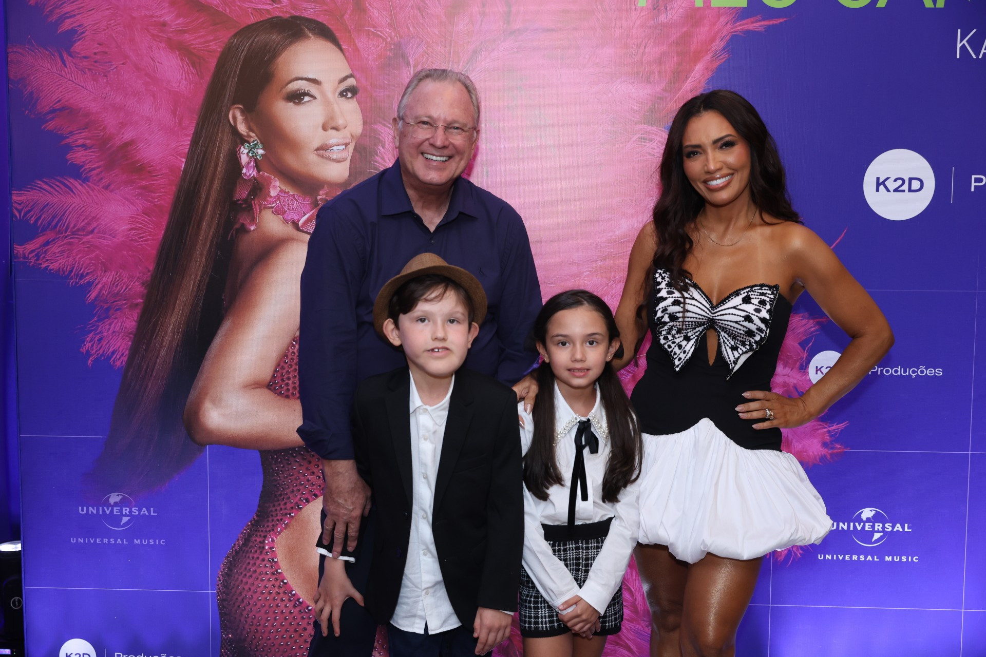 Karinah, o marido, Diether Werninghaus, e os filhos, Lilian e Gerd - Daniel Pinheiro/BrazilNews