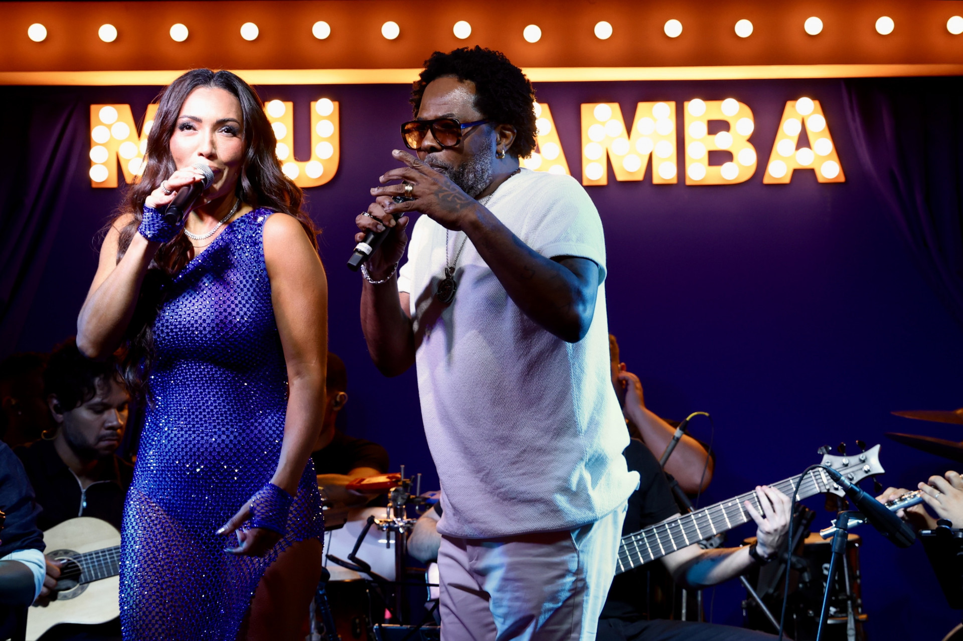 Karinah e Xande de Pilares - Roberto Filho / BrazilNews