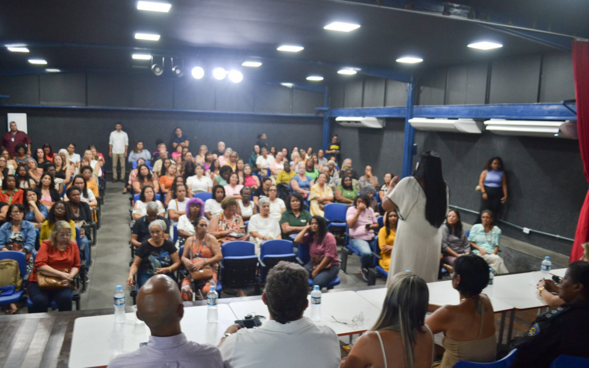 O evento reuniu representantes de diversas denominações religiosas