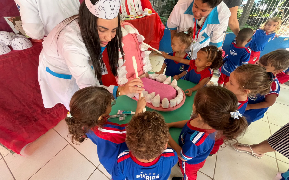Saúde bucal nas escolas municipais de Maricá