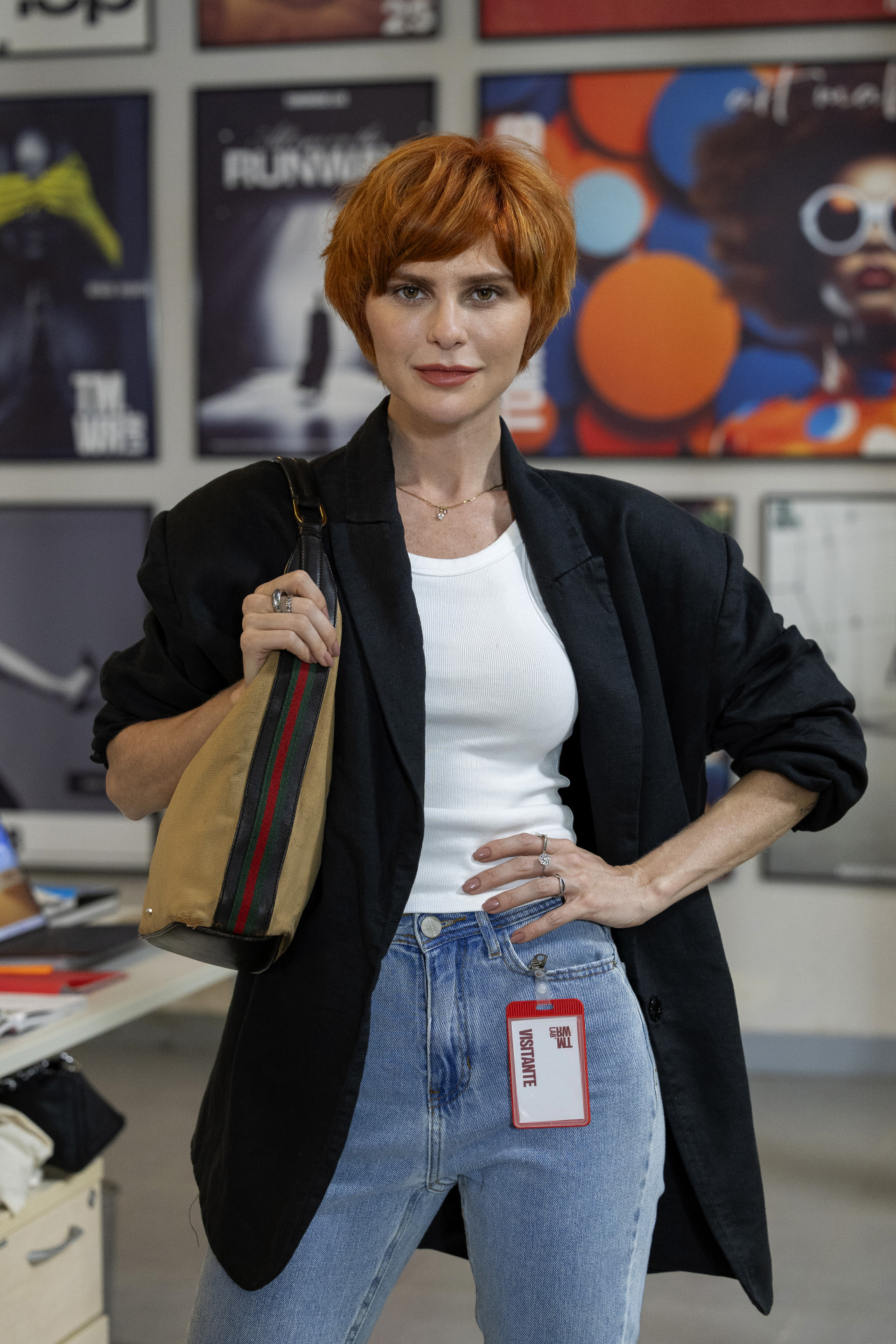 Julianne Trevisol interpretará Milena, ex de Renato (João Vicente de Castro), em 'Vale Tudo' - Manoella Mello / TV Globo