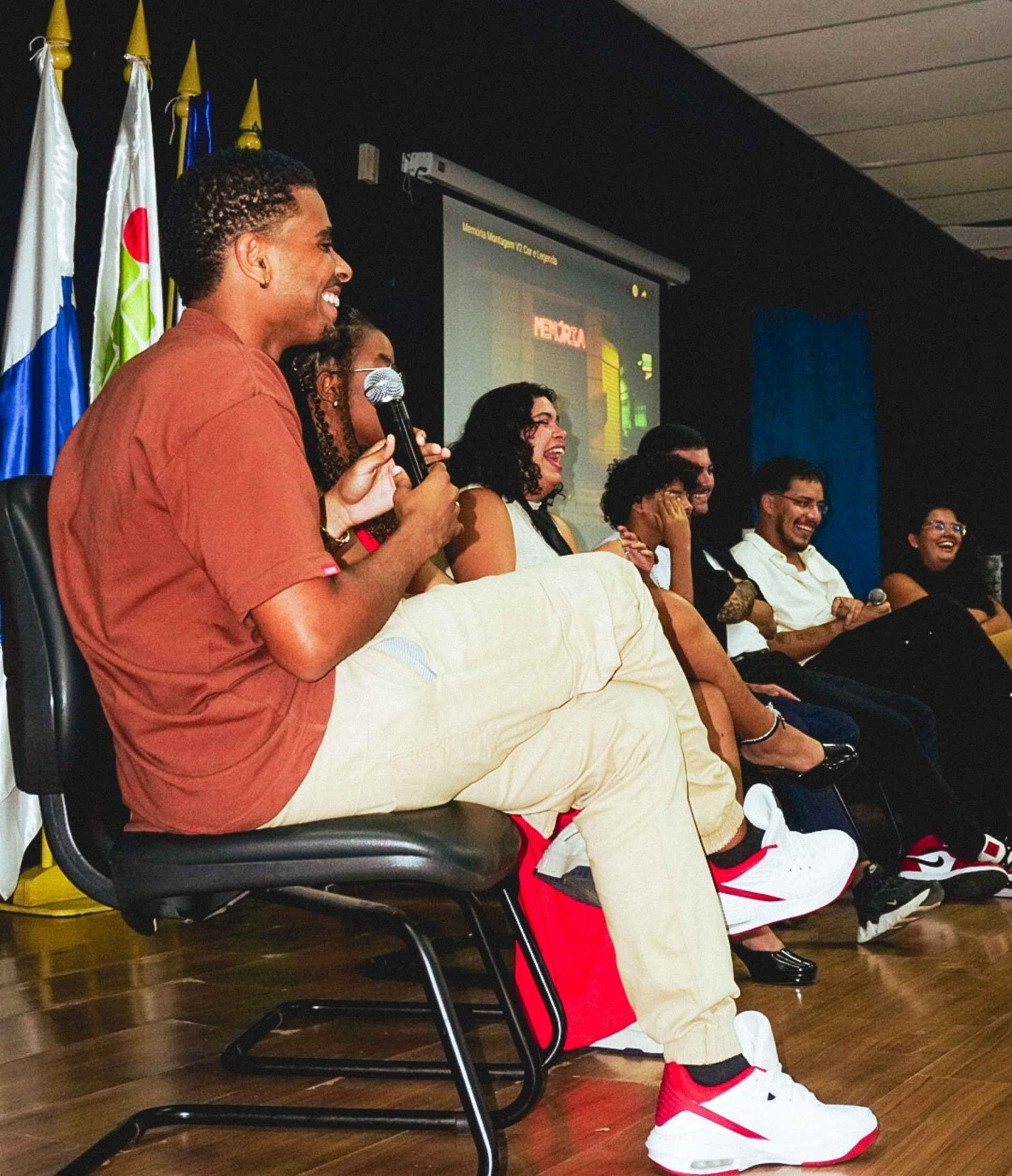 Debatedores no IFRJ Nil&oacute;polis - Divulga&ccedil;&atilde;o